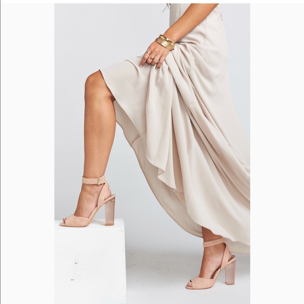 ✨HP✨{Dolce Vita} Suede Heels - Picture 8 of 8
